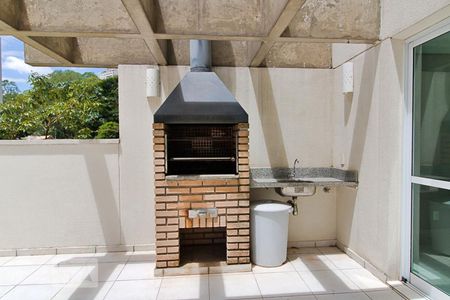 Apartamento para alugar com 58m², 1 quarto e 2 vagas Apartamento para alugar com 58m², 1 quarto e 2 vagasÁrea Comum - Churrasqueira