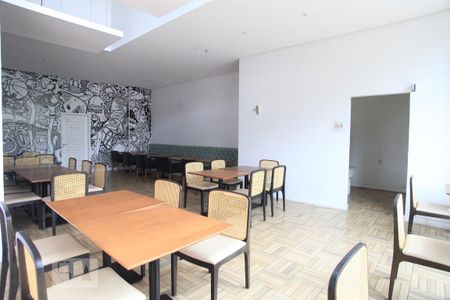 Studio para alugar com 36m², 1 quarto e 1 vagaÁrea Gourmet