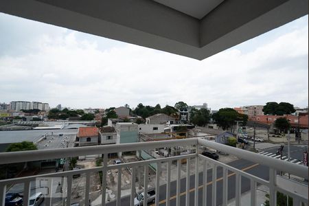 Vista da Varanda de kitnet/studio à venda com 2 quartos, 68m² em Rua Ibiapava, Santo André