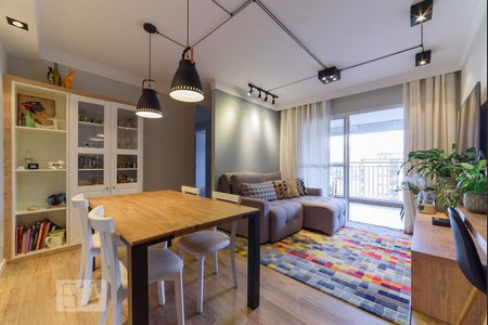 Sala de apartamento para alugar com 3 quartos, 89m² em Santa Paula, São Caetano do Sul