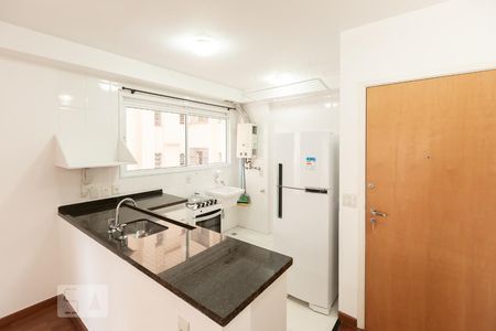 Cozinha de apartamento para alugar com 1 quarto, 44m² em Higienópolis, São Paulo