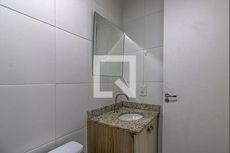 banheiro social_3 de apartamento à venda com 2 quartos, 51m² em Jardim Santa Emília, São Paulo
