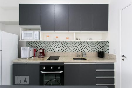 Studio - Cozinha de kitnet/studio para alugar com 1 quarto, 30m² em Vila Prudente, São Paulo