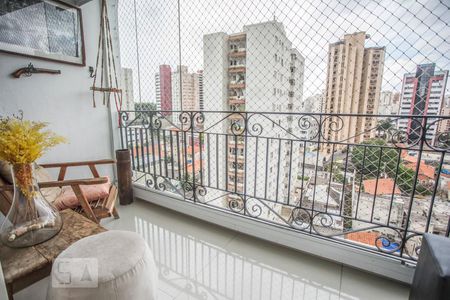 Varanda de apartamento para alugar com 3 quartos, 100m² em Vila Monte Alegre, São Paulo