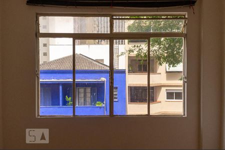 Sala - Vista de apartamento para alugar com 1 quarto, 40m² em Consolação, São Paulo