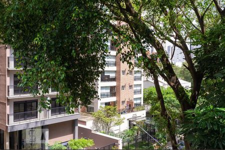 Sala - Vista de apartamento para alugar com 1 quarto, 40m² em Consolação, São Paulo