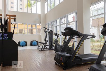 Apartamento para alugar com 67m², 1 quarto e 2 vagas Apartamento para alugar com 67m², 1 quarto e 2 vagasÁrea comum - Academia