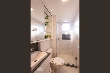 Apartamento para alugar com 50m², 1 quarto e 2 vagasBanheiro da Suíte