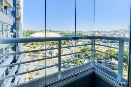 Studio à venda com 37m², 1 quarto e 1 vagaVaranda