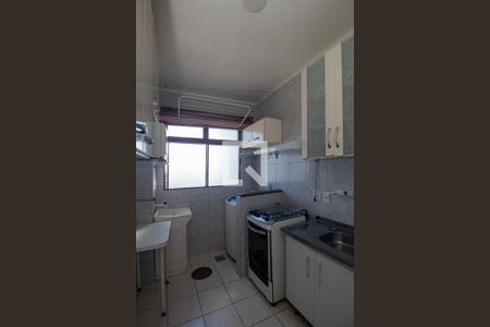 Cozinha de apartamento para alugar com 1 quarto, 42m² em Cavalhada, Porto Alegre