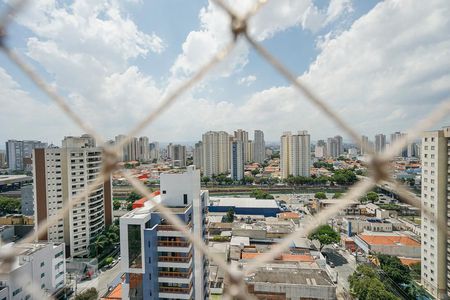 Vista varanda de apartamento à venda com 3 quartos, 84m² em Vila Azevedo, São Paulo
