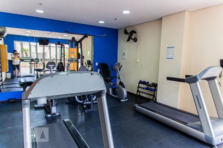 Apartamento para alugar com 42m², 1 quarto e 1 vaga Apartamento para alugar com 42m², 1 quarto e 1 vagaÁrea comum - Academia