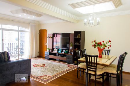 Sala de apartamento à venda com 4 quartos, 150m² em Centro, Santo André