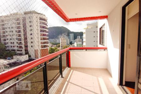 Varanda da Sala de apartamento para alugar com 2 quartos, 80m² em Botafogo, Rio de Janeiro