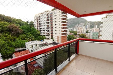 Varanda  de apartamento para alugar com 2 quartos, 80m² em Botafogo, Rio de Janeiro