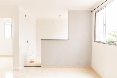 Sala de apartamento para alugar com 2 quartos, 48m² em Paquetá, Belo Horizonte