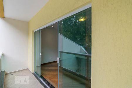 Varanda da Sala de casa à venda com 3 quartos, 276m² em Jardim Paraiso, Santo André