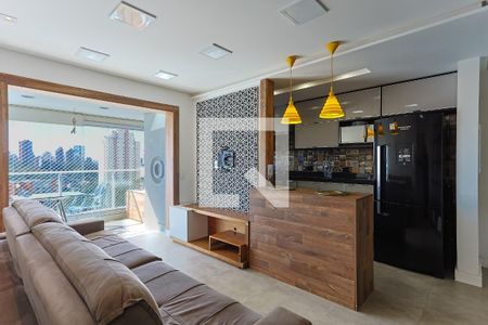 Sala de apartamento para alugar com 1 quarto, 50m² em Vila Andrade, São Paulo