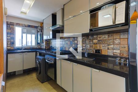 Cozinha de apartamento para alugar com 1 quarto, 50m² em Vila Andrade, São Paulo
