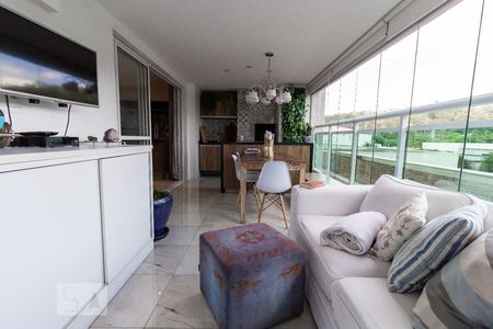 Sacada de apartamento para alugar com 2 quartos, 109m² em Jardim Caravelas, São Paulo