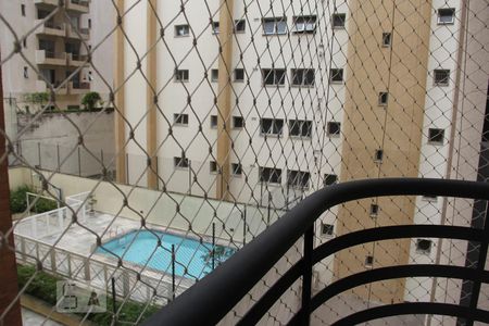 Varanda da Sala de apartamento para alugar com 1 quarto, 36m² em Vila Monte Alegre, São Paulo