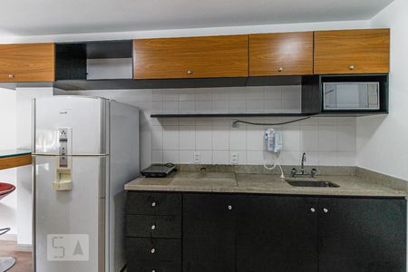 Cozinha de kitnet/studio para alugar com 1 quarto, 48m² em Brooklin Paulista, São Paulo