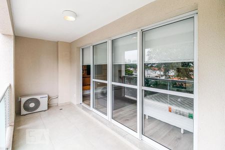 Studio para alugar com 48m², 1 quarto e 1 vagaVaranda