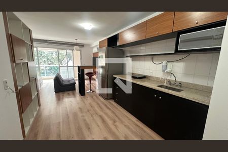 Apartamento para alugar com 1 quarto, 48m² em Brooklin Paulista, São Paulo