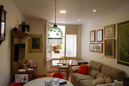 Sala de apartamento para alugar com 2 quartos, 75m² em Ipanema, Rio de Janeiro