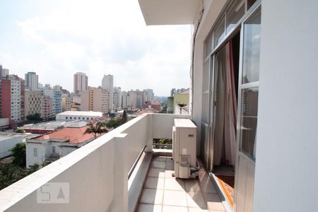 varanda de apartamento à venda com 3 quartos, 126m² em Campos Elíseos, São Paulo