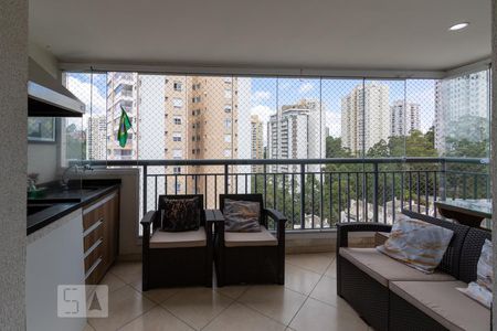 Apartamento à venda com 77m², 3 quartos e 2 vagasVaranda gourmet