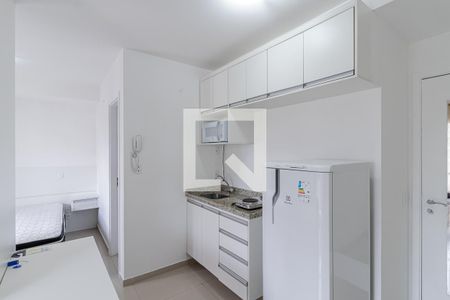 Cozinha de kitnet/studio à venda com 1 quarto, 25m² em Aclimação, São Paulo