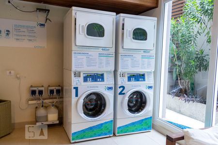 Studio para alugar com 25m², 1 quarto e 1 vagaLavanderia