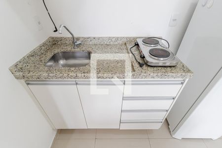Cozinha de kitnet/studio à venda com 1 quarto, 25m² em Aclimação, São Paulo
