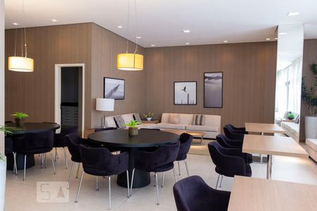 Studio para alugar com 25m², 1 quarto e 1 vagaSalão de Festas