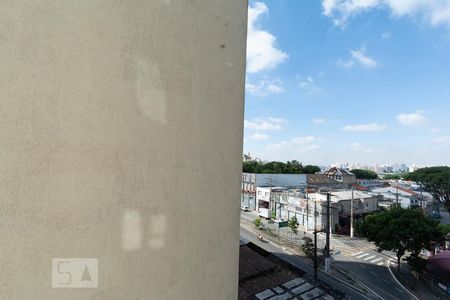 VISTA SALA de apartamento à venda com 1 quarto, 50m² em Brás, São Paulo