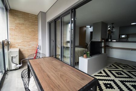 Apartamento para alugar com 44m², 1 quarto e sem vagaVaranda