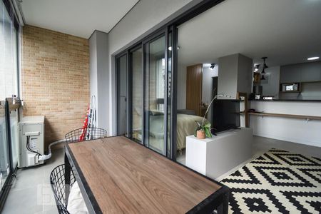 Apartamento para alugar com 44m², 1 quarto e sem vagaVaranda