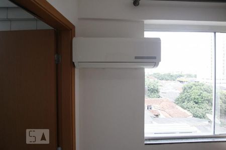 Apartamento para alugar com 45m², 1 quarto e 1 vagaDetalhe da Suíte - Ar Condicionado