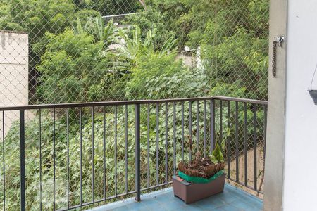 Varanda da Sala  de apartamento à venda com 3 quartos, 95m² em Tijuca, Rio de Janeiro