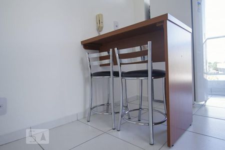 Apartamento para alugar com 45m², 1 quarto e 1 vagaDetalhe da Cozinha - Balcão 