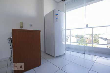 Apartamento para alugar com 45m², 1 quarto e 1 vagaDetalhe da Cozinha - Geladeira