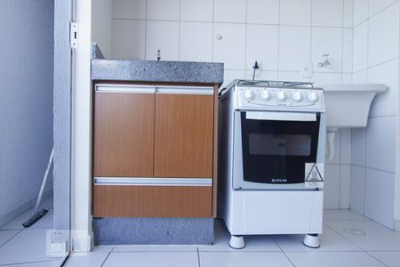 Apartamento para alugar com 45m², 1 quarto e 1 vagaDetalhe da Cozinha - Armários