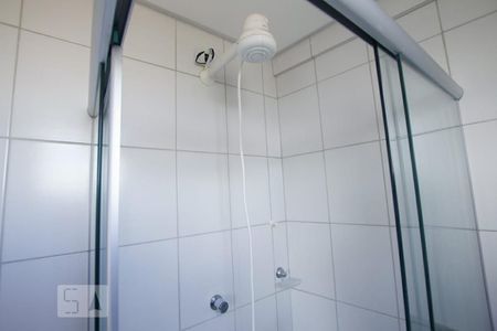 Apartamento para alugar com 45m², 1 quarto e 1 vagaDetalhe Banheiro da Suíte - Chuveiro