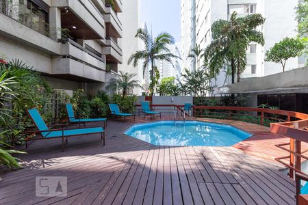 Apartamento para alugar com 40m², 1 quarto e 1 vagaPiscina