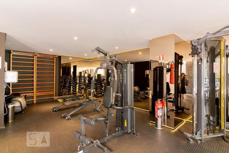 Apartamento para alugar com 56m², 1 quarto e 1 vaga Apartamento para alugar com 56m², 1 quarto e 1 vagaÁrea comum - Academia