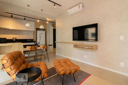 Sala de apartamento para alugar com 1 quarto, 56m² em Itaim Bibi, São Paulo