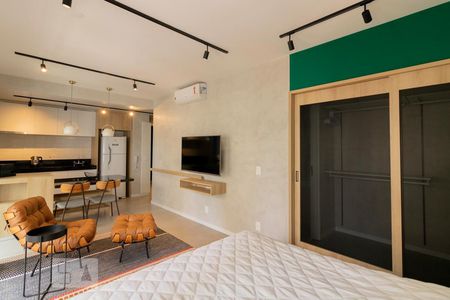 Sala de apartamento para alugar com 1 quarto, 56m² em Itaim Bibi, São Paulo