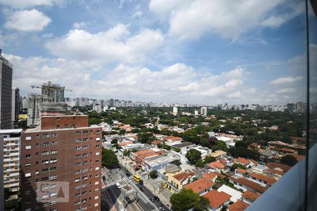 Studio para alugar com 27m², 1 quarto e 1 vagaVaranda