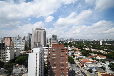 Studio para alugar com 27m², 1 quarto e 1 vagaVaranda